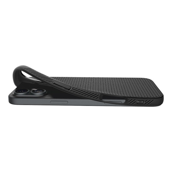 Spigen Liquid Air Skal för iPhone 16 Plus - Svart