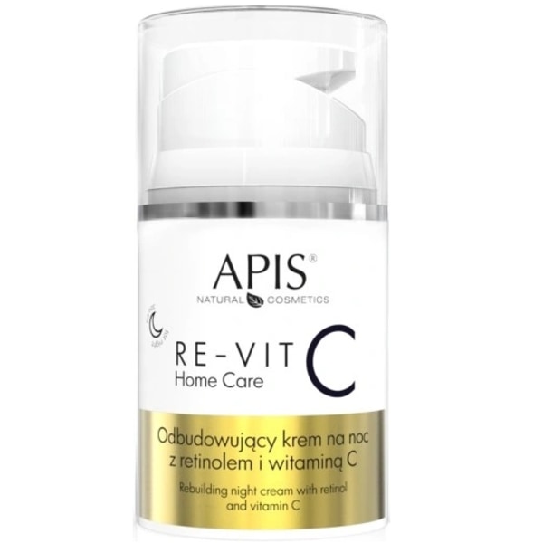 Apis Re-Vit C Hemvård Nattkräm med Retinol och Vitamin C/ 50 ml