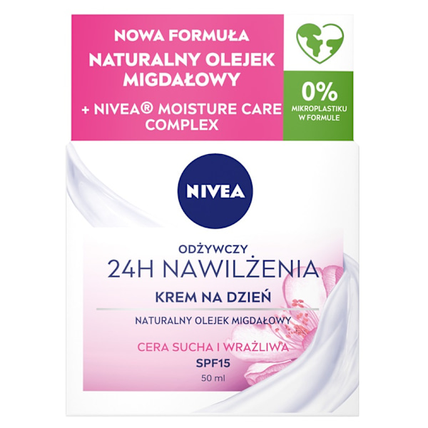 Nivea Dagkräm för Torr och Känslig Hud SPF15/ 50ml
