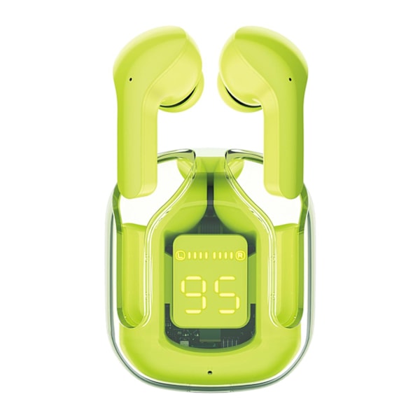 Acefast T6 trådlösa in-ear hörlurar TWS Bluetooth - grön