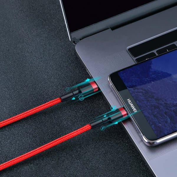 Baseus CATKLF-G09 USB-C till USB-C Kabel/ 60W PD QC/ 3A/ 480Mb/s