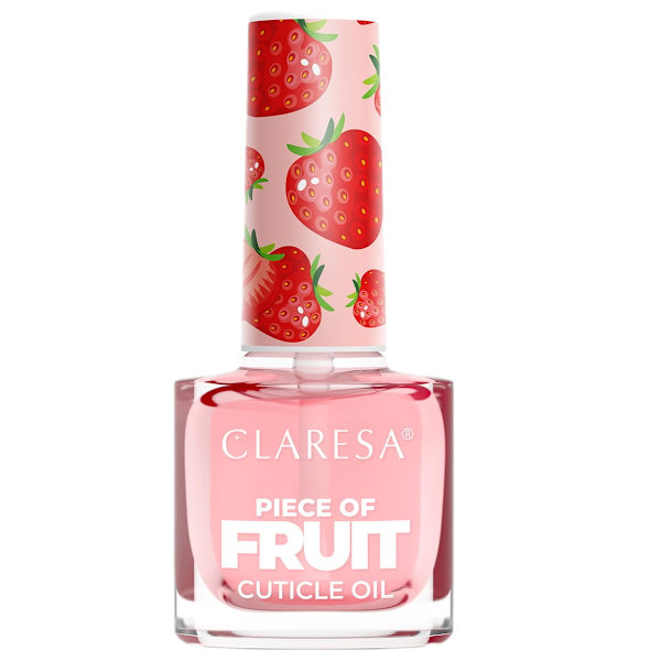 Claresa Fruktig Nagelolja Jordgubb/ 5 ml - Vårdande olja för nag