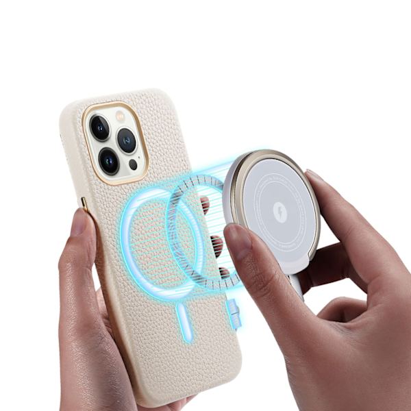 Dux Ducis Roma Elegant Läderfodral för iPhone 13 Pro Max - Äkta