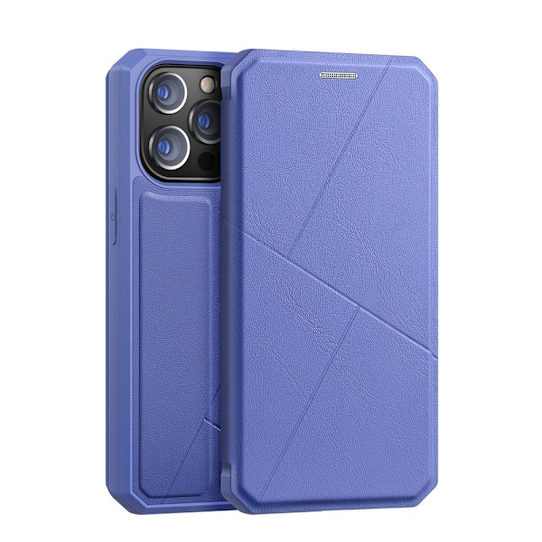 DUX DUCIS Skin X Fodral med Flip-lock för iPhone 13 Pro Blå