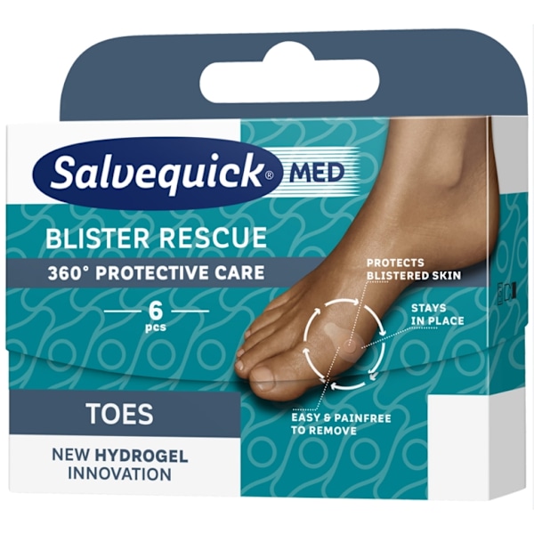 Salvequick Blåsor Räddningsplåster/ 6-pack
