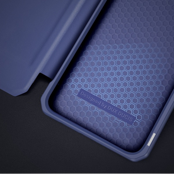 DUX DUCIS Skin X Fodral med Flip-lock för Samsung Galaxy A73 Blå