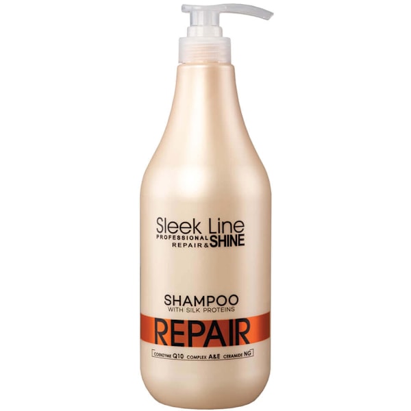 Silkigt Reparerande Schampo för Håret 1000ml - Stapiz Sleek Line