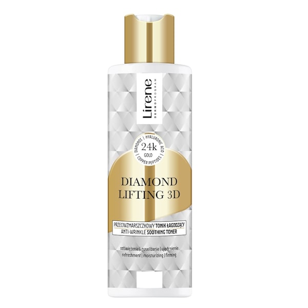 Lirene Diamantlyft 3D Lugnande Ansiktsvatten/ Anti-rynk/ 200 ml