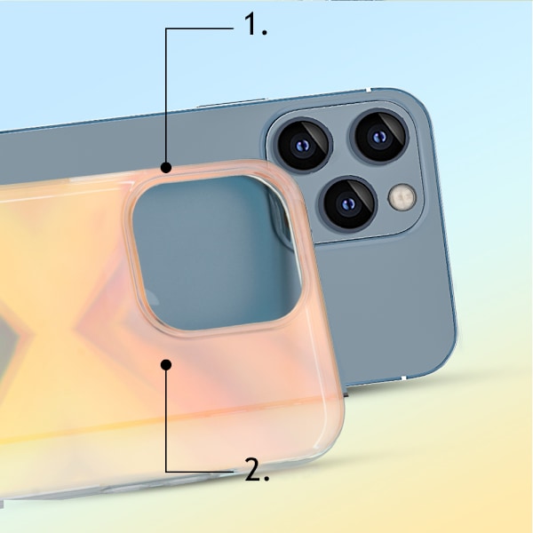 Kingxbar Streamer Series Lyxigt Elegant Fodral för iPhone 13 Pro