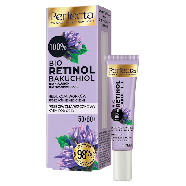Perfecta Bio Retinol Anti-rynkkräm för ögon och ögonlock 50/60+/