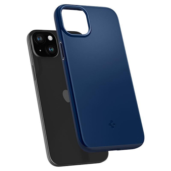 Spigen Thin Fit Fodral för iPhone 15 Plus - Blå