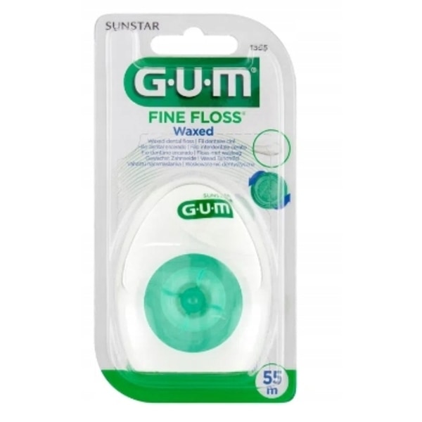 GUM Fin Floss Vaxad Tandtråd 55 m/ 1 Styck