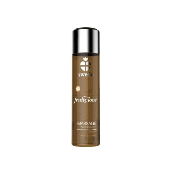 Mörk Choklad Värmande Massagegel - Svart Vinbär/ 60ml