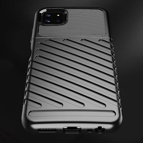 Samsung Galaxy A22 5G Robust Fodral - Svart Thunder Case
