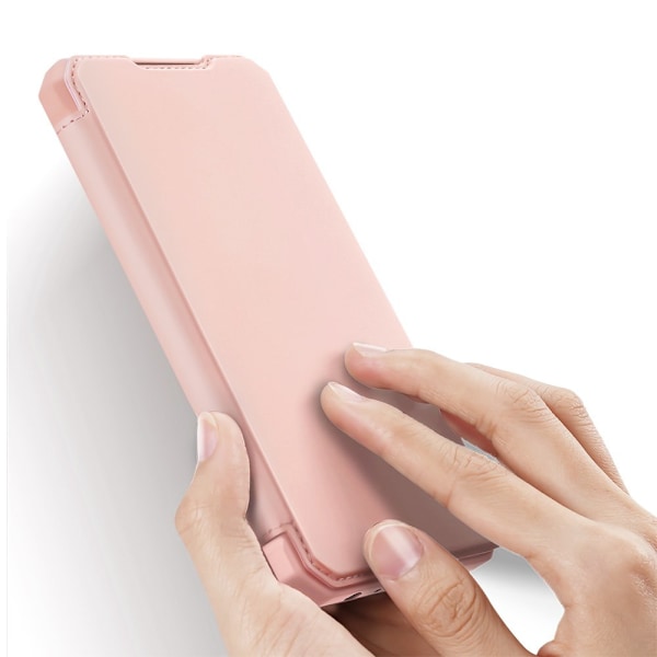 DUX DUCIS Skin X Plånboksfodral för Samsung Galaxy A02s EU - Ros