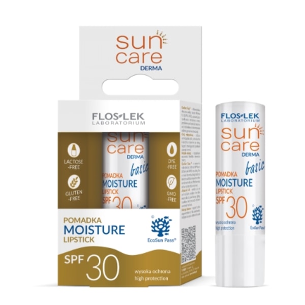Solskydd Läppbalsam SPF 30 - Floslek Derma Basic