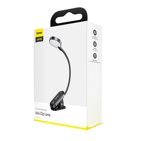 Baseus Mini LED Klämlykta Grå (DGRAD-0G)