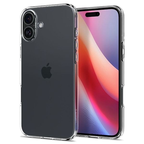 Transparent Spigen Liquid Crystal Skal för iPhone 16 Plus