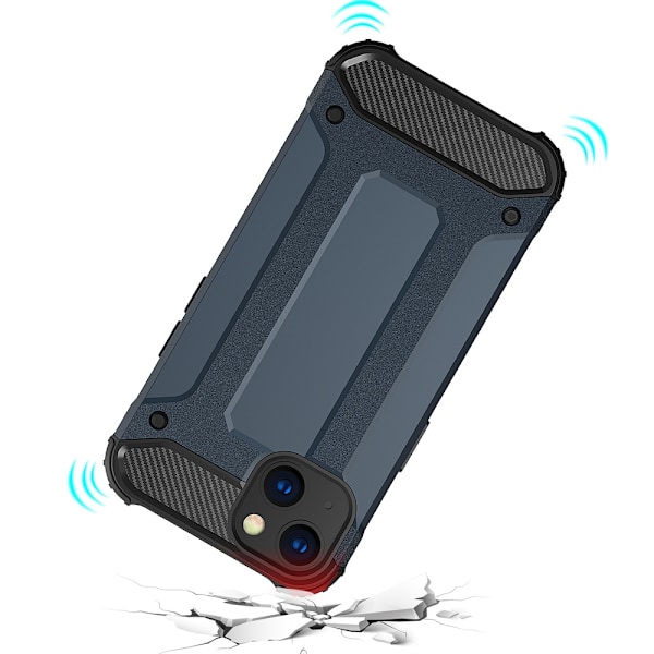 Hybrid Armor Robust Hybridfodral för iPhone 13 Guld