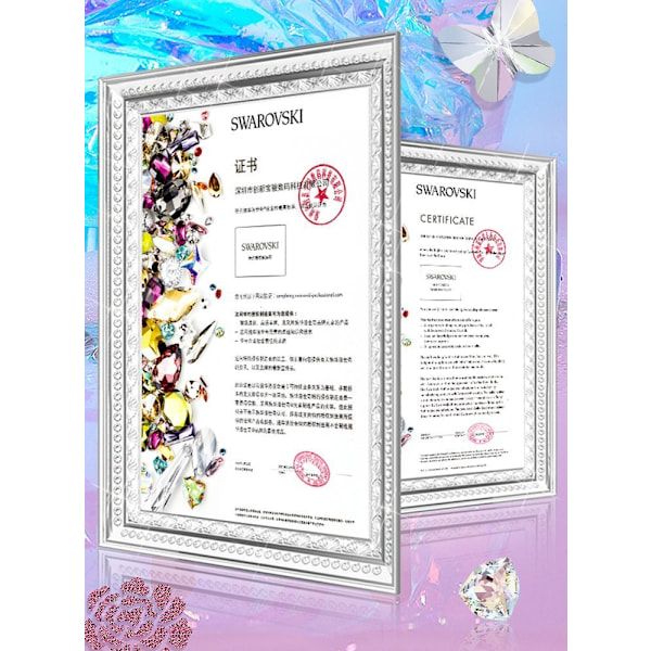 Kingxbar Lucky Serie fodral dekorerat med äkta Swarovski Kristal