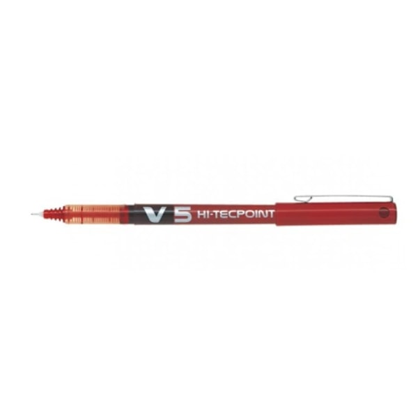 Pilot/ Kulspetspenna V-5 HI-TEC Point Röd