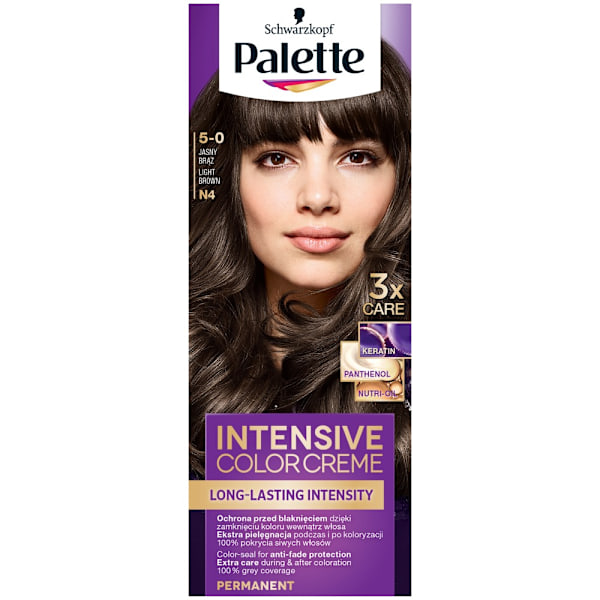 Palette Hårfärg N4 - Permanent & Glänsande Färgresultat