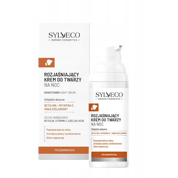 Sylveco Dermo Hudtoningskräm för Natten/ 50 ml