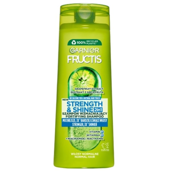 Garnier Fructis Hårschampo Glansstyrka 2-i-1/ 400 ml