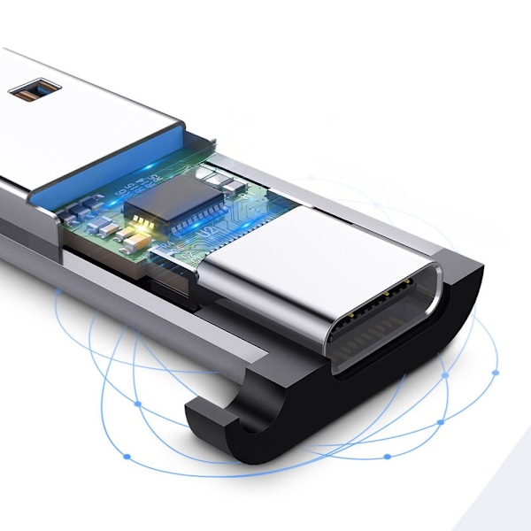 USB-C till USB-A Adapter Ugreen US276/ 5Gbps/ Grå