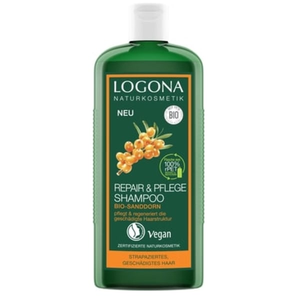 Logona Reparation & Vård Schampo 250ml - Milt Rengörande Formel
