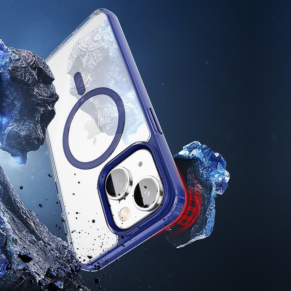 Dux Ducis Clin2 magnetiskt iPhone 14 Plus fodral med MagSafe - B
