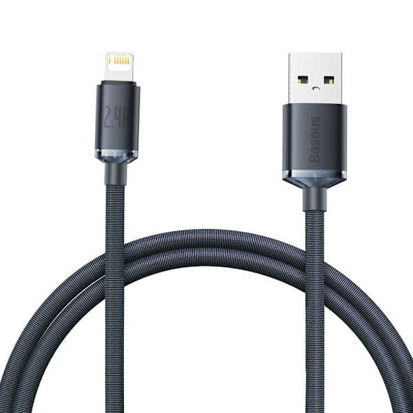 Baseus Crystal Shine USB Kabel för snabbt laddning och dataöverf