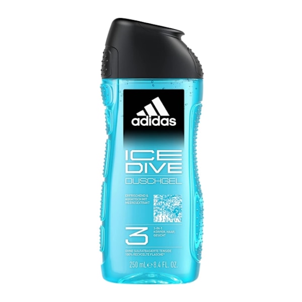 Adidas Ice Dive Duschgel 3i1/ 250 ml (PRODUKT AV TYSKLAND)