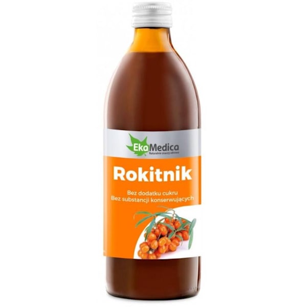 EkaMedica Ren Rönnbärsjuice/ 100% Koncentrerad/ 500ml