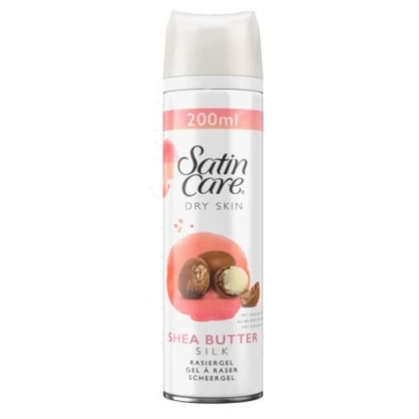 Gillette Satin Care - Sheasmör Rakgel/ 200 ml