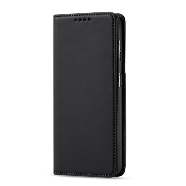 Samsung Galaxy S22+ Magnetiskt Korthållarfodral - Svart Plånbok