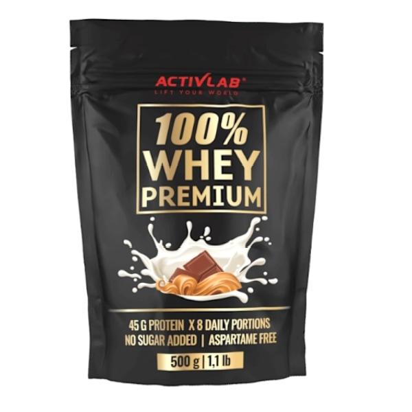 Premium Karamell-Choklad Vassleproteinpulver/ 500g