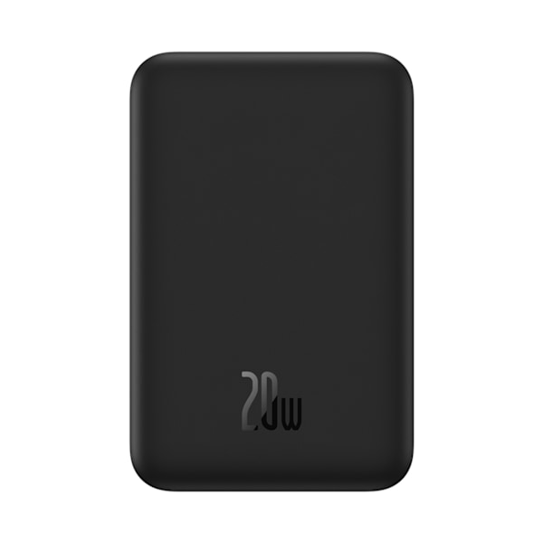 Baseus Magnetisk Mini Powerbank 20000 mAh 20W - Svart + USB-C/US