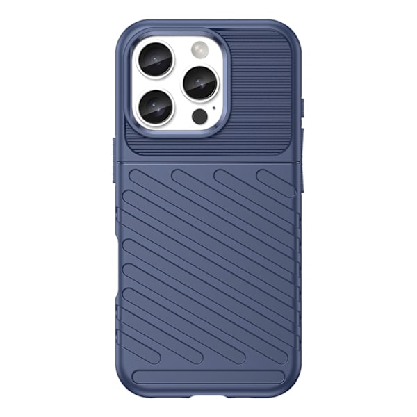 Silikonskal Thunder Case för iPhone 16 Pro Max - blå