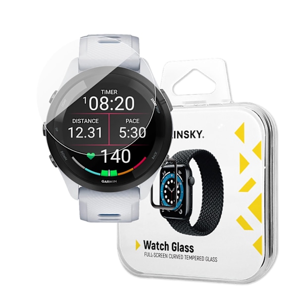 Wozinsky Full Glue Härdat Glas för Garmin Forerunner 265S 46mm/