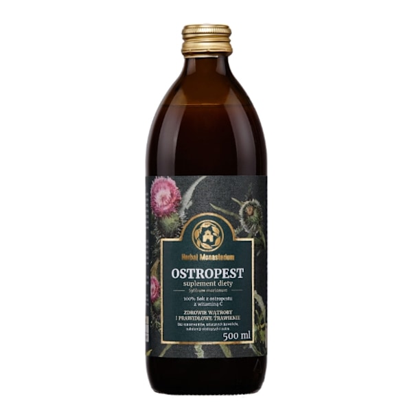 Ostropestjuice/ 500 ml - Naturlig botanisk dryck för din hälsa