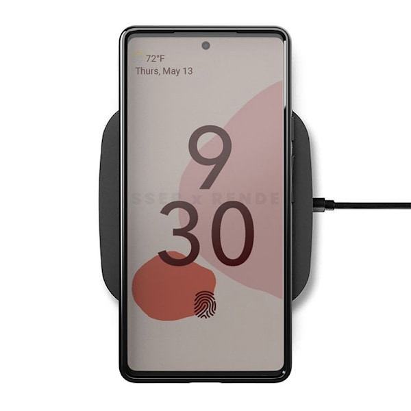 Google Pixel 6 Svart Flexibelt Pansarfodral Thunder Case