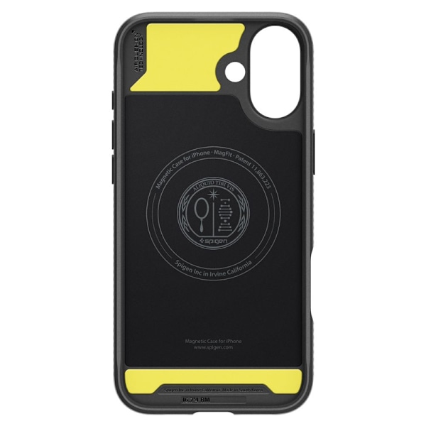 Spigen Rugged Armor MagSafe Skal för iPhone 16 - Svart