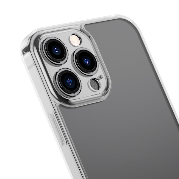 Baseus Satin Glasfodral för iPhone 13 Pro Max - Styvt Allsidigt