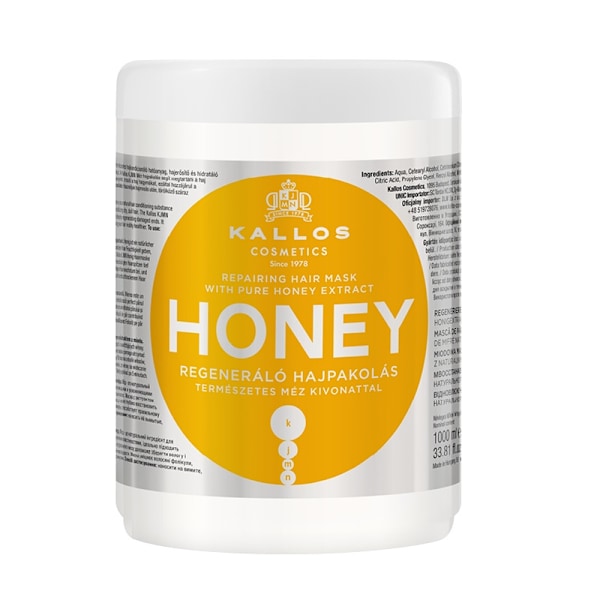 Kallos KJMN Hårmask Honey/ 1000ml