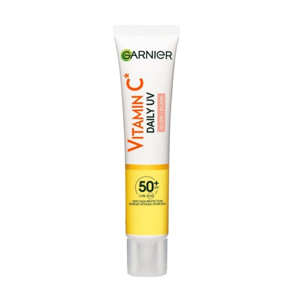 Garnier Vitamin C Ljusande Dagfluid med SPF50+ för Strålande Hud