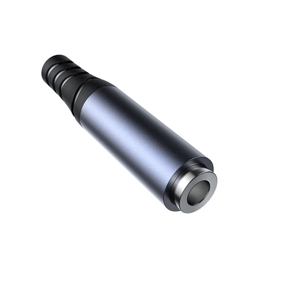 Joyroom SY-C01 USB-C till 3/5 mm mini-jack Adapter - svart
