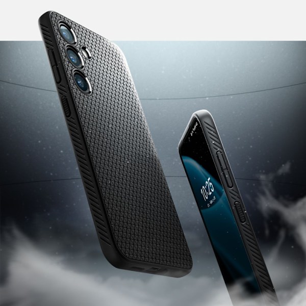 Spigen Liquid Air Skal för Samsung Galaxy S24 - Matt Svart