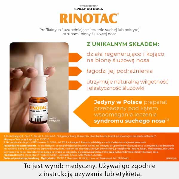 Rinotac Stärkt Nässpray med 10 ml dose