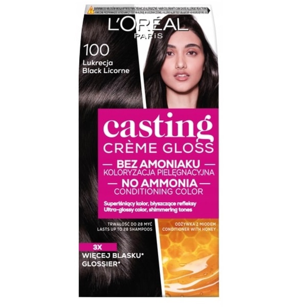 L'oreal Casting Hårfärg 100 Lakrits